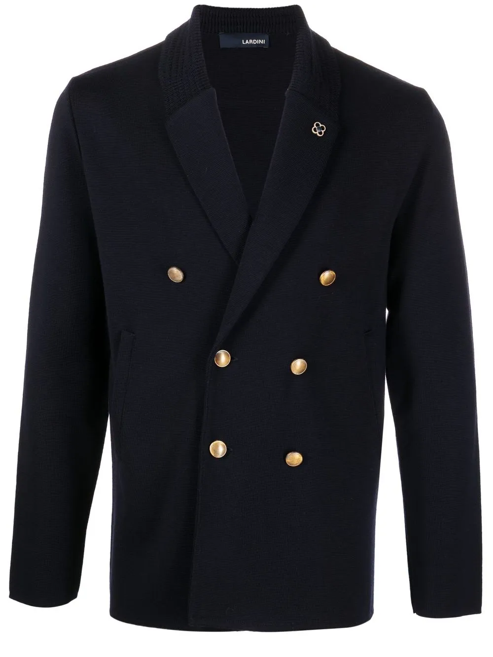 

Lardini blazer de vestir con doble botonadura - Azul