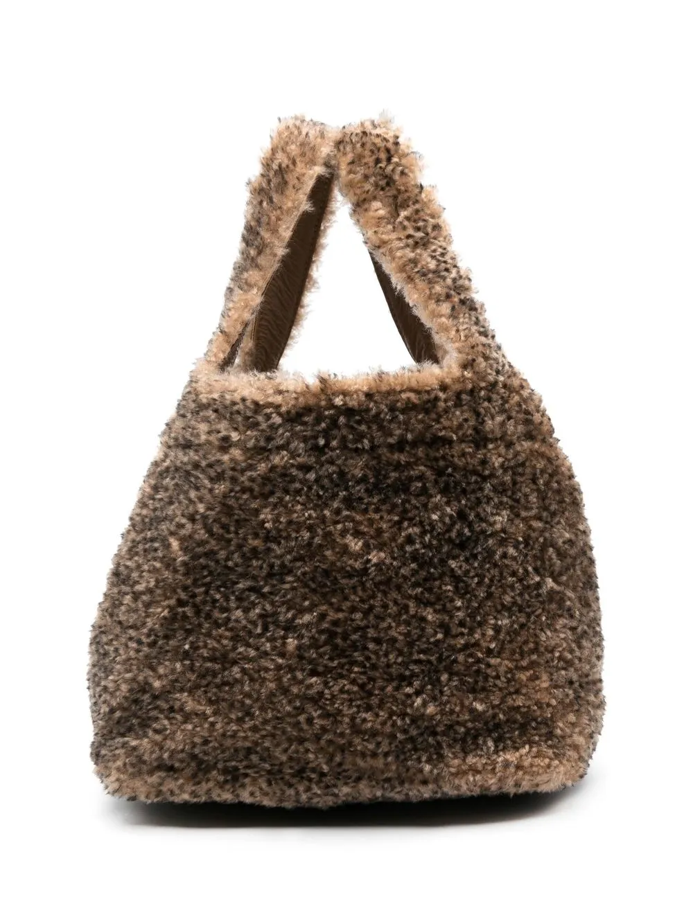 

Simonetta Ravizza Furrissima shearling tote - Brown