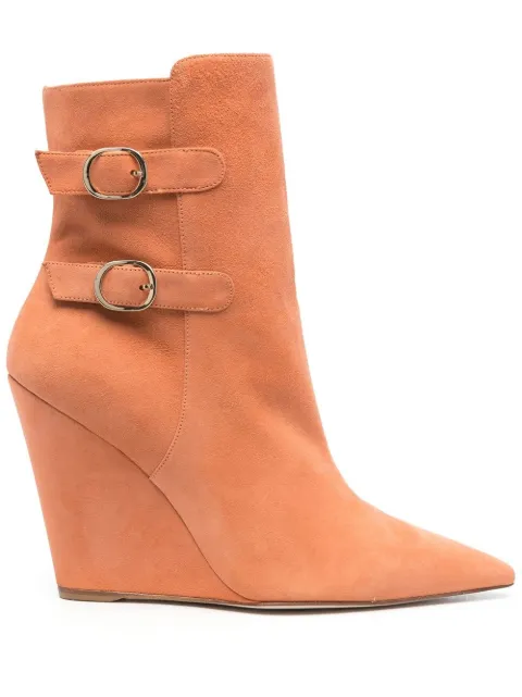 Stuart Weitzman botas con hebilla con tacón de 110mm