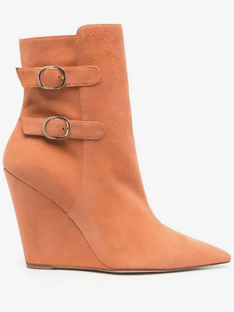 Stuart Weitzman botas con cierre de hebilla 