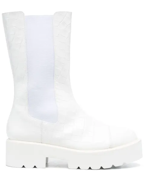 Stuart Weitzman 55mm chunky slip-on boots