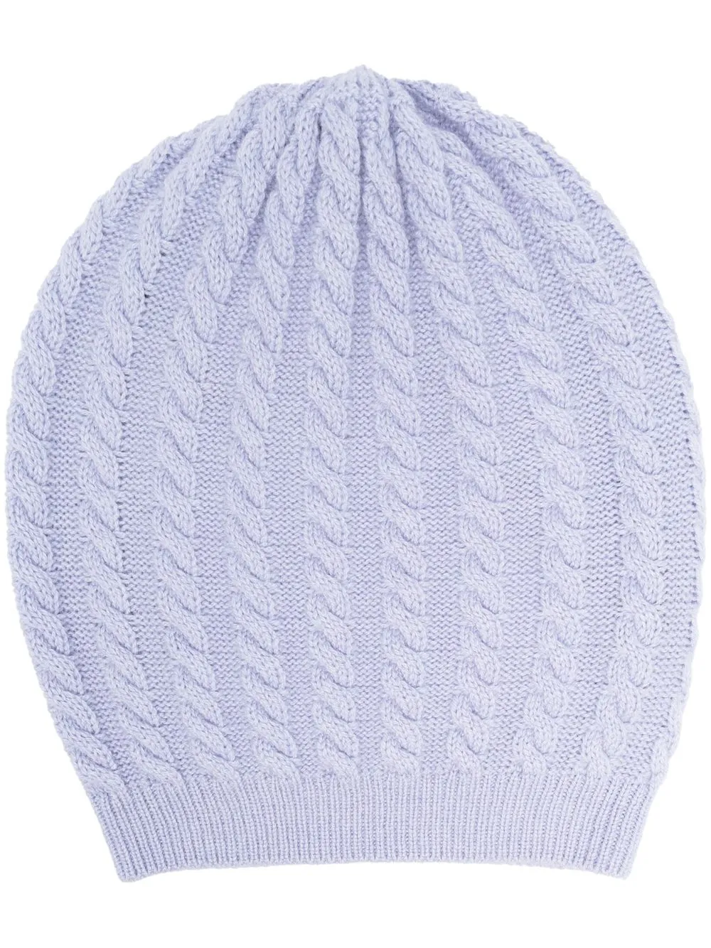 

Peserico ribbed cashmere-wool-silk beanie - Blue