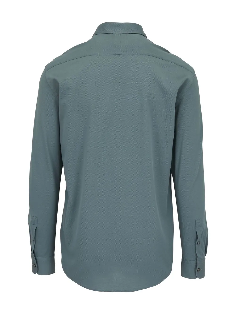 Zegna Jersey overhemd - Blauw