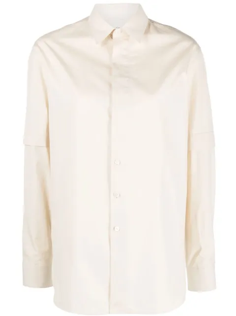 LEMAIRE long-sleeve cotton shirt 
