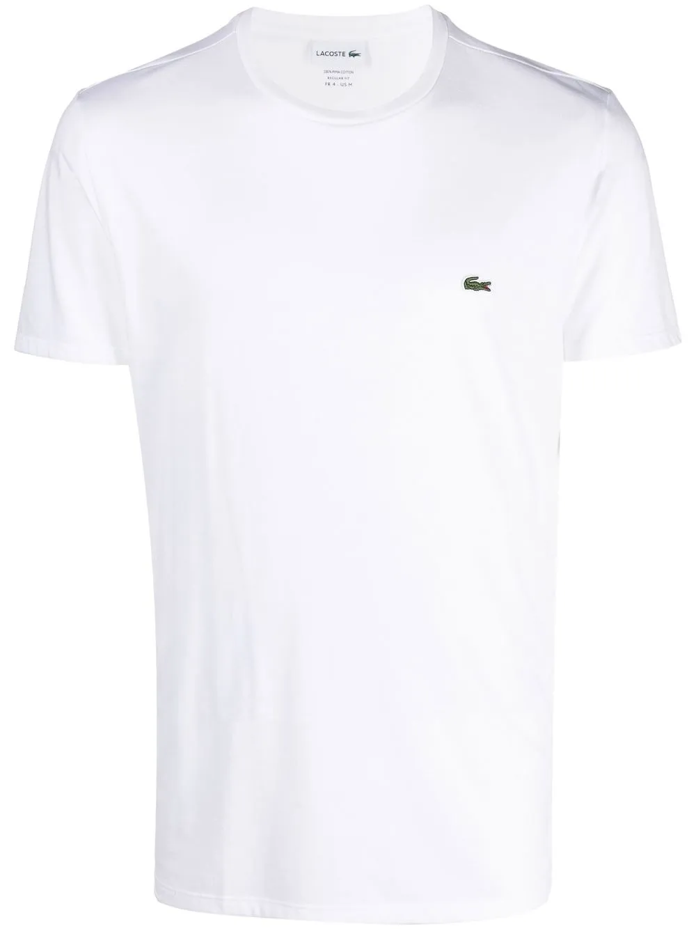 

Lacoste playera con parche del logo - Blanco