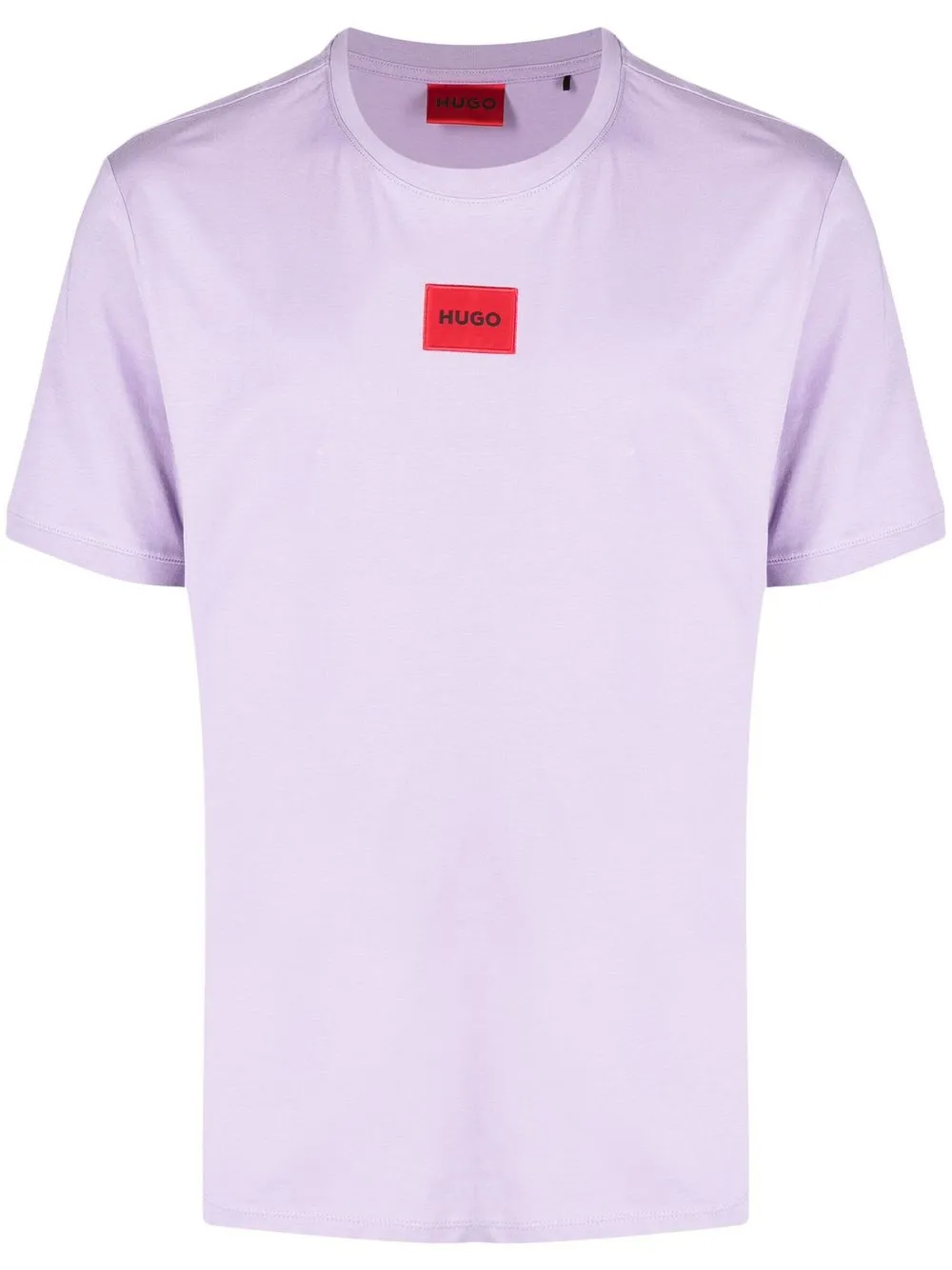 

BOSS logo-patch short-sleeve T-shirt - Purple