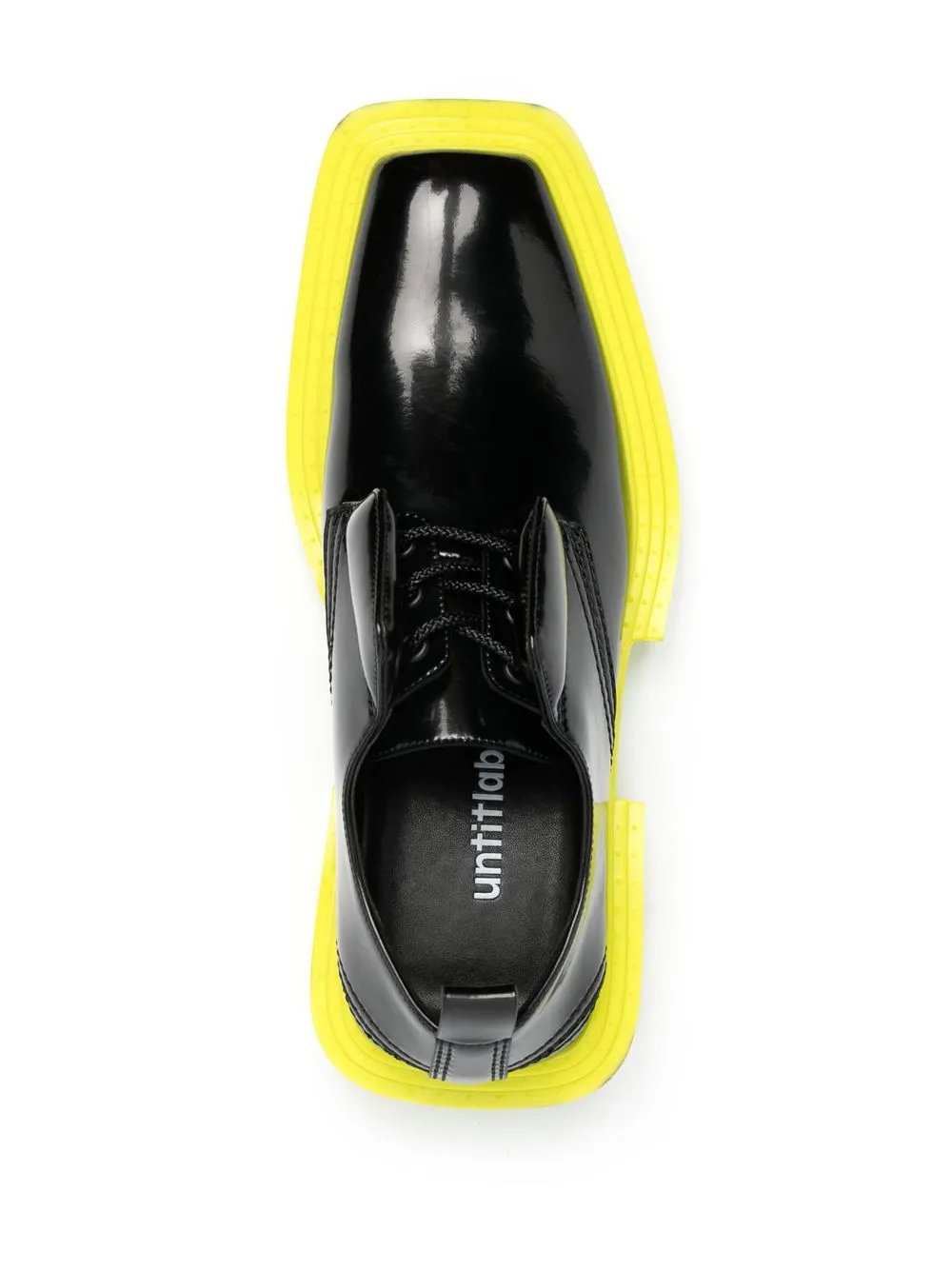 Untitlab Chunky contrastsole Derby Shoes Farfetch