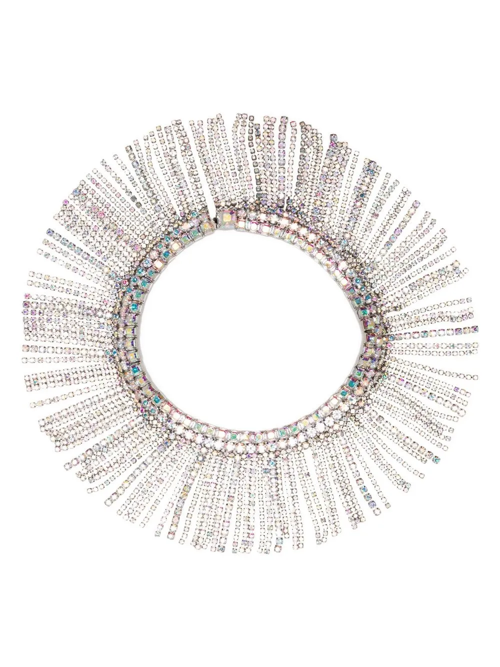 

YUN YUN SUN Helix draped statement necklace - Silver