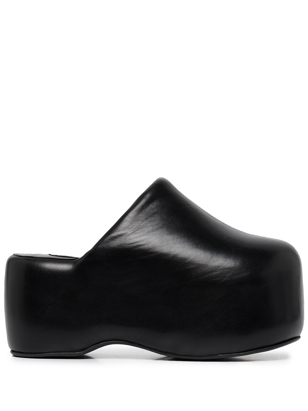 

Simon Miller zuecos Bubble con plataforma - Negro