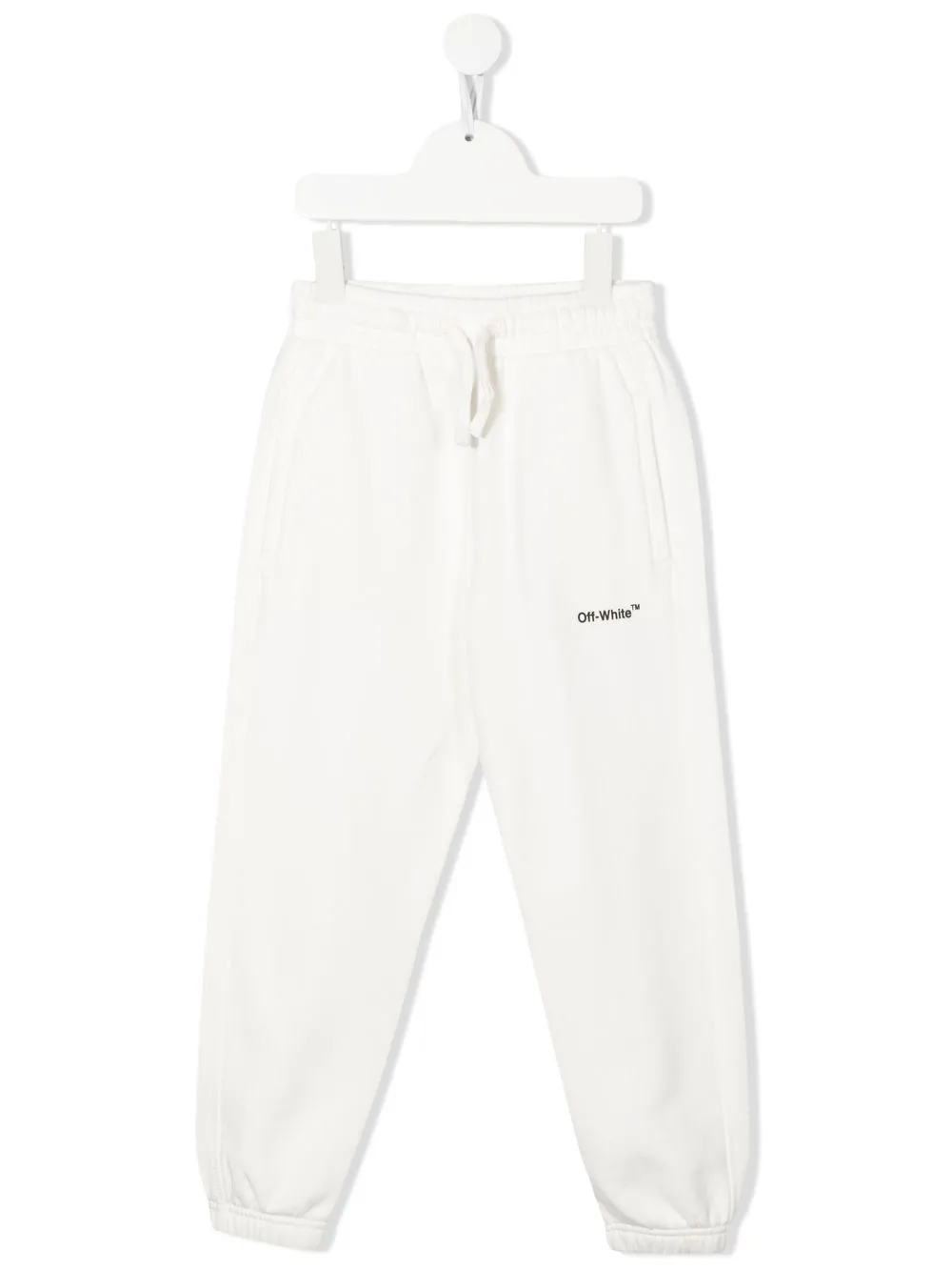 

Off-White Kids pants con pretina - Blanco