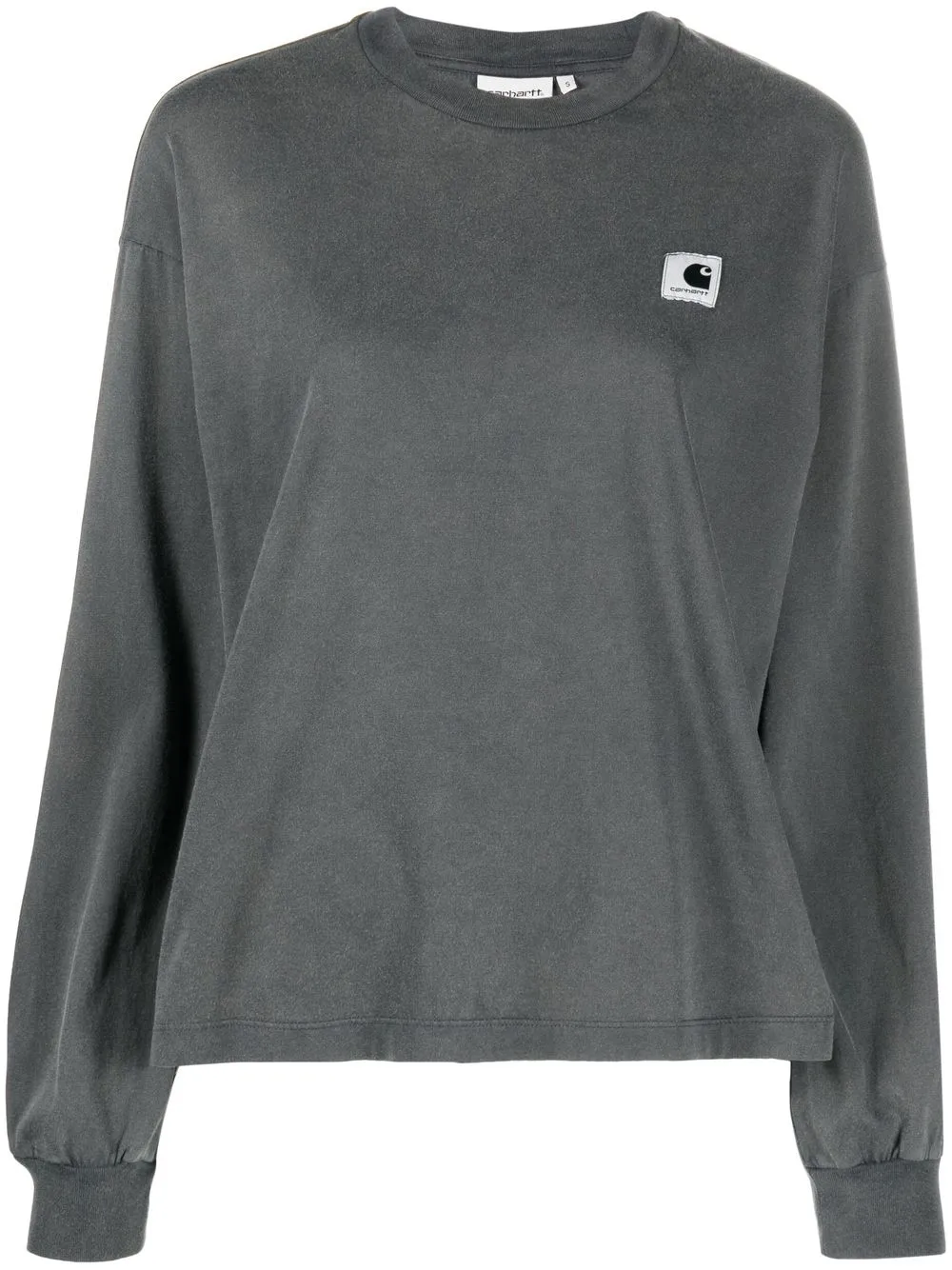 

Carhartt WIP sudadera con logo estampado - Gris