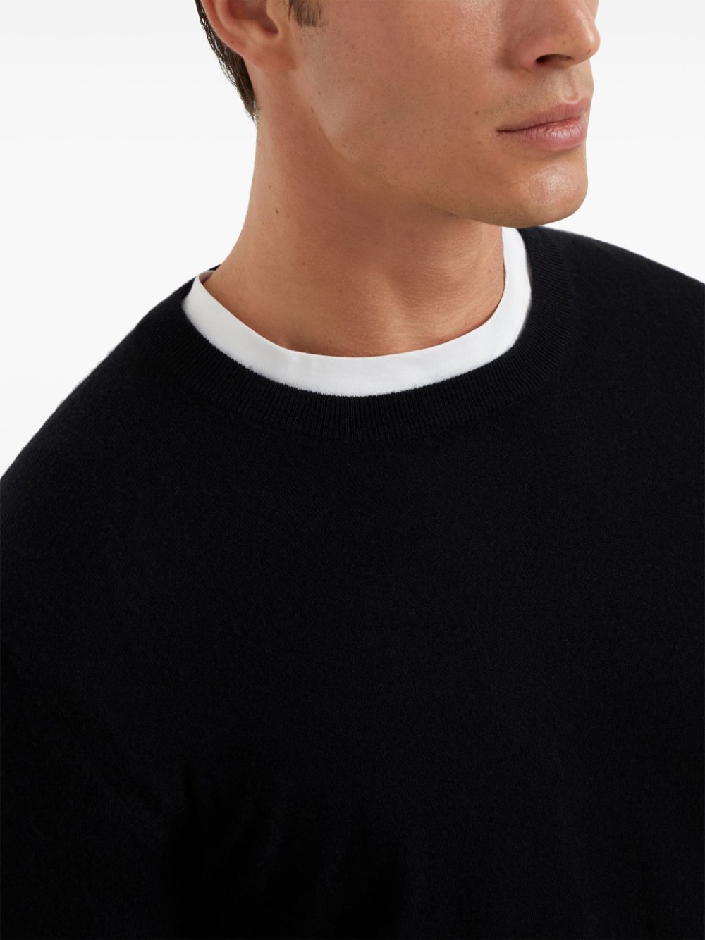 Brunello Cucinelli crew-neck cashmere jumper Men