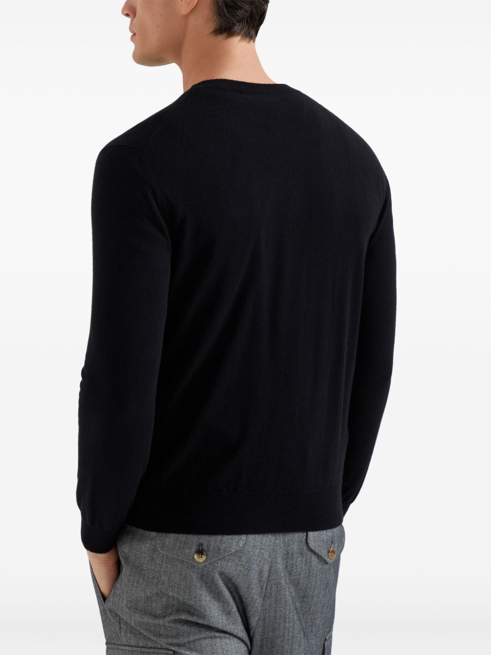 Brunello Cucinelli crew-neck cashmere jumper Men