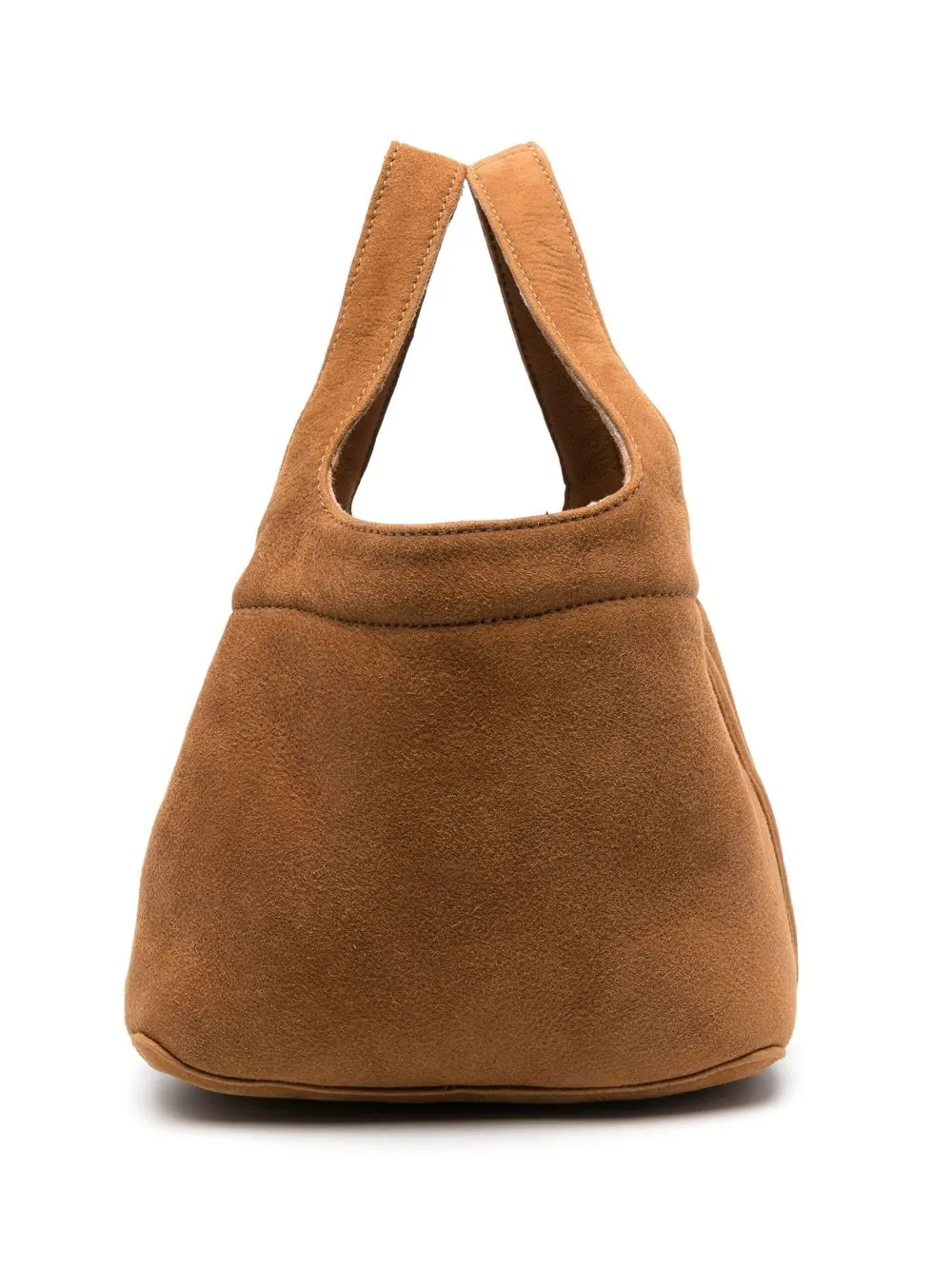 

Simonetta Ravizza Furrissima suede tote - Brown