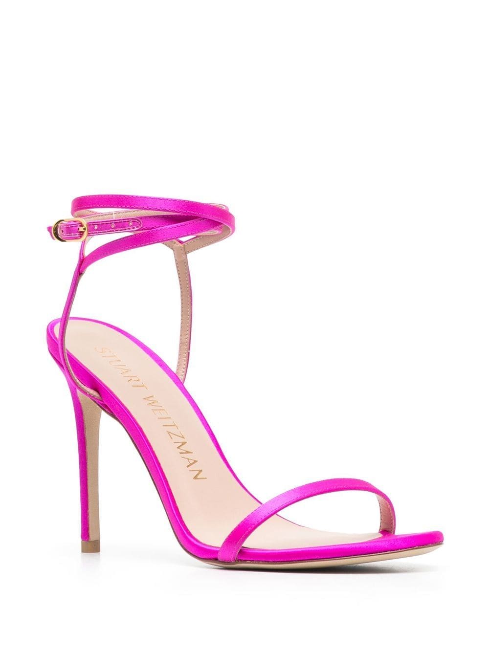 Image 2 of Stuart Weitzman 120mm stiletto leather sandals