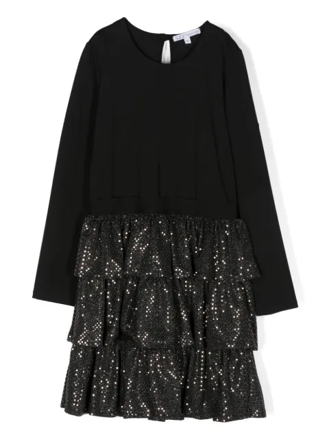 Patrizia Pepe girl vestido manga larga con volantes