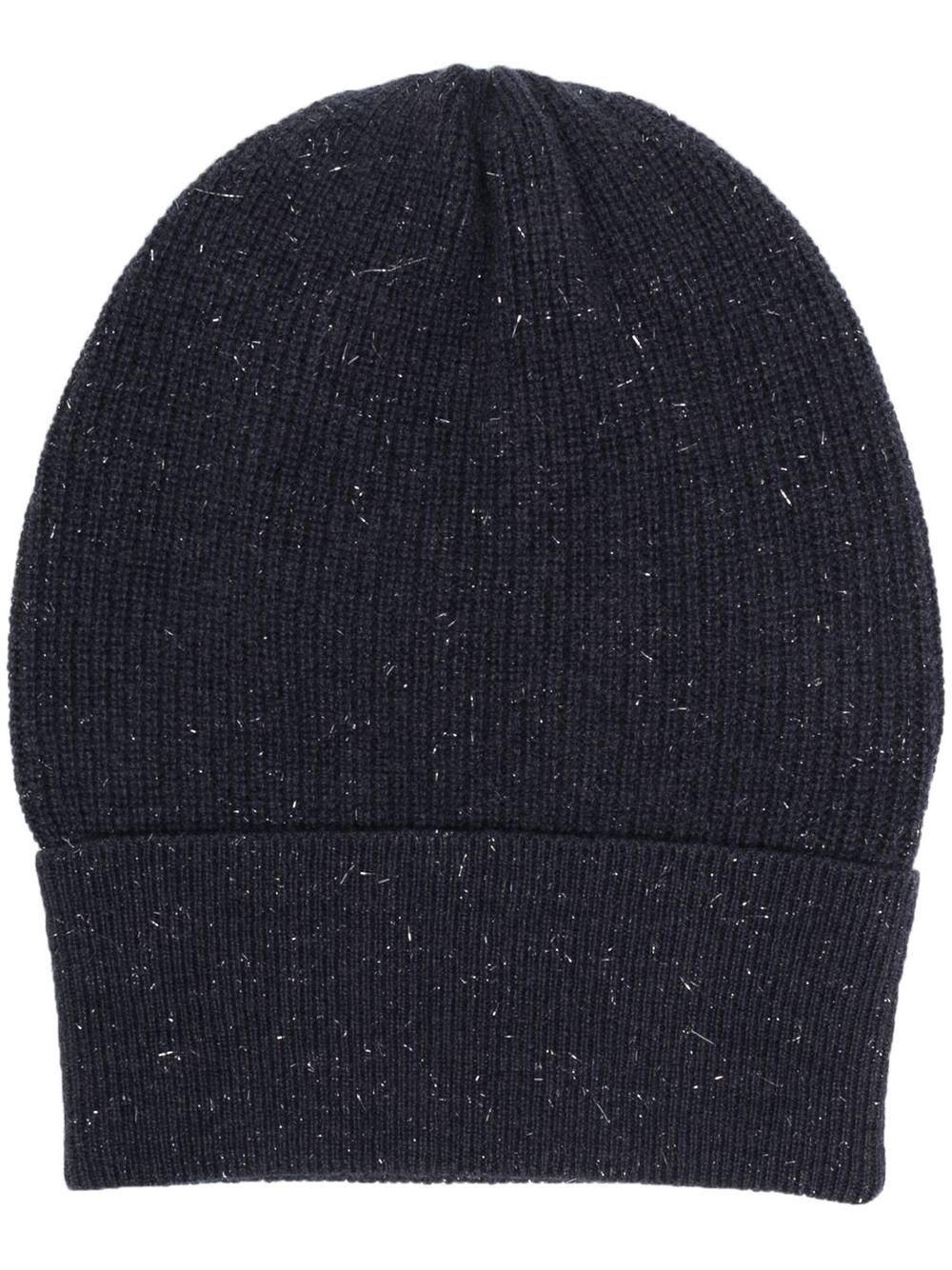 

Peserico wool-silk-cashmere blend beanie - Blue