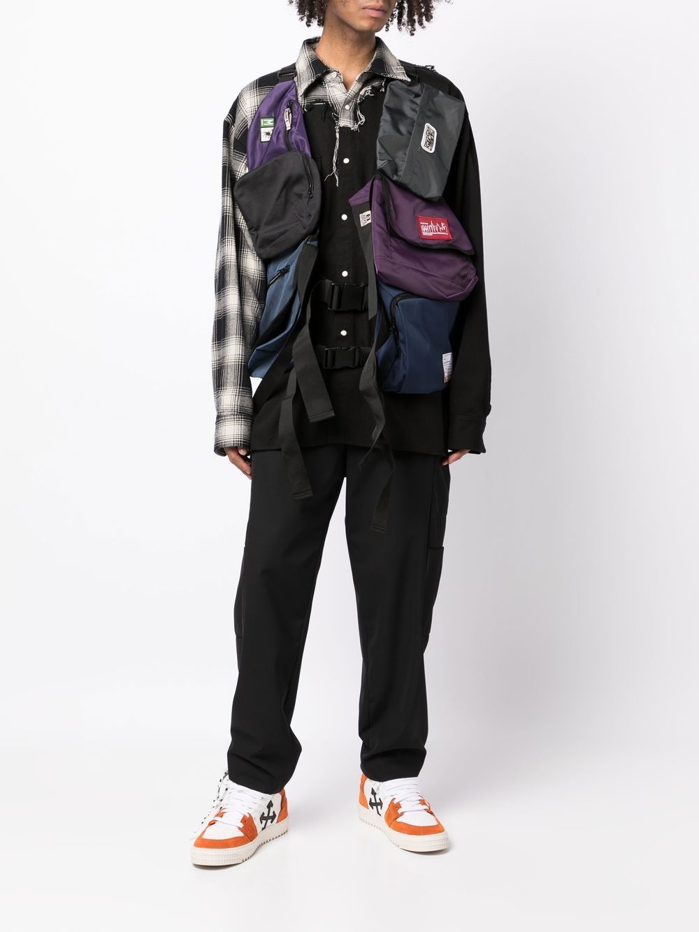 Maison Mihara Yasuhiro Bag asymmetric-design Vest - Farfetch