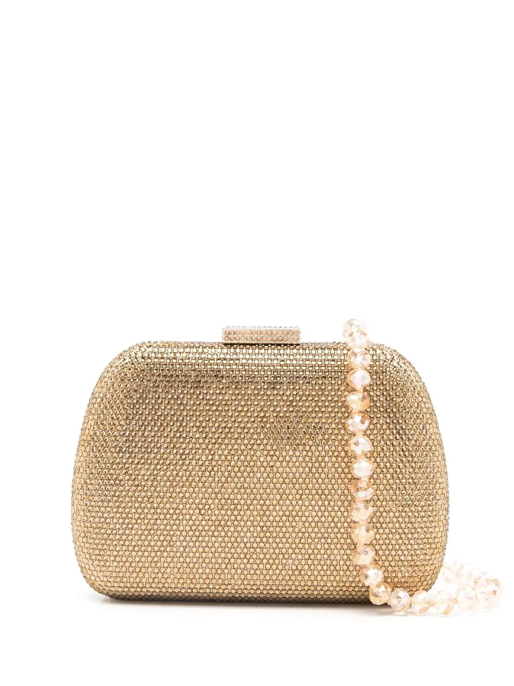 

SERPUI Angel sequin-embellished clutch - Gold