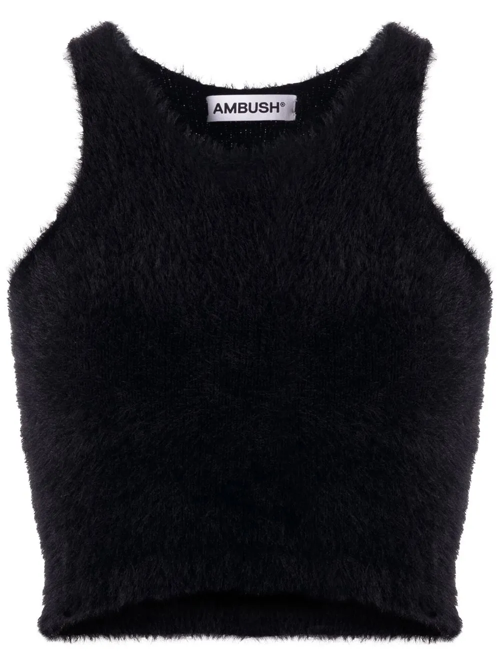 

AMBUSH camiseta tejida - Negro