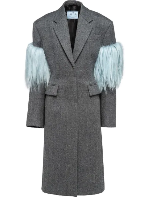 Prada Doppelreihiger Mantel