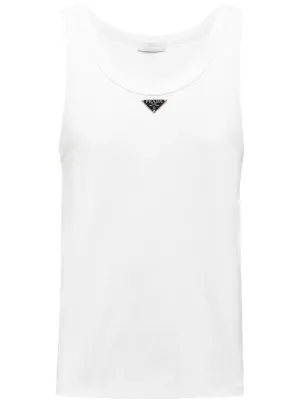 There Was One mesh-inserts Tank Top - Farfetch