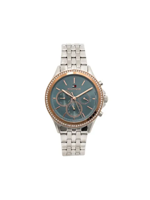 Tommy Hilfiger - crystal-encrusted quartz 40mm
