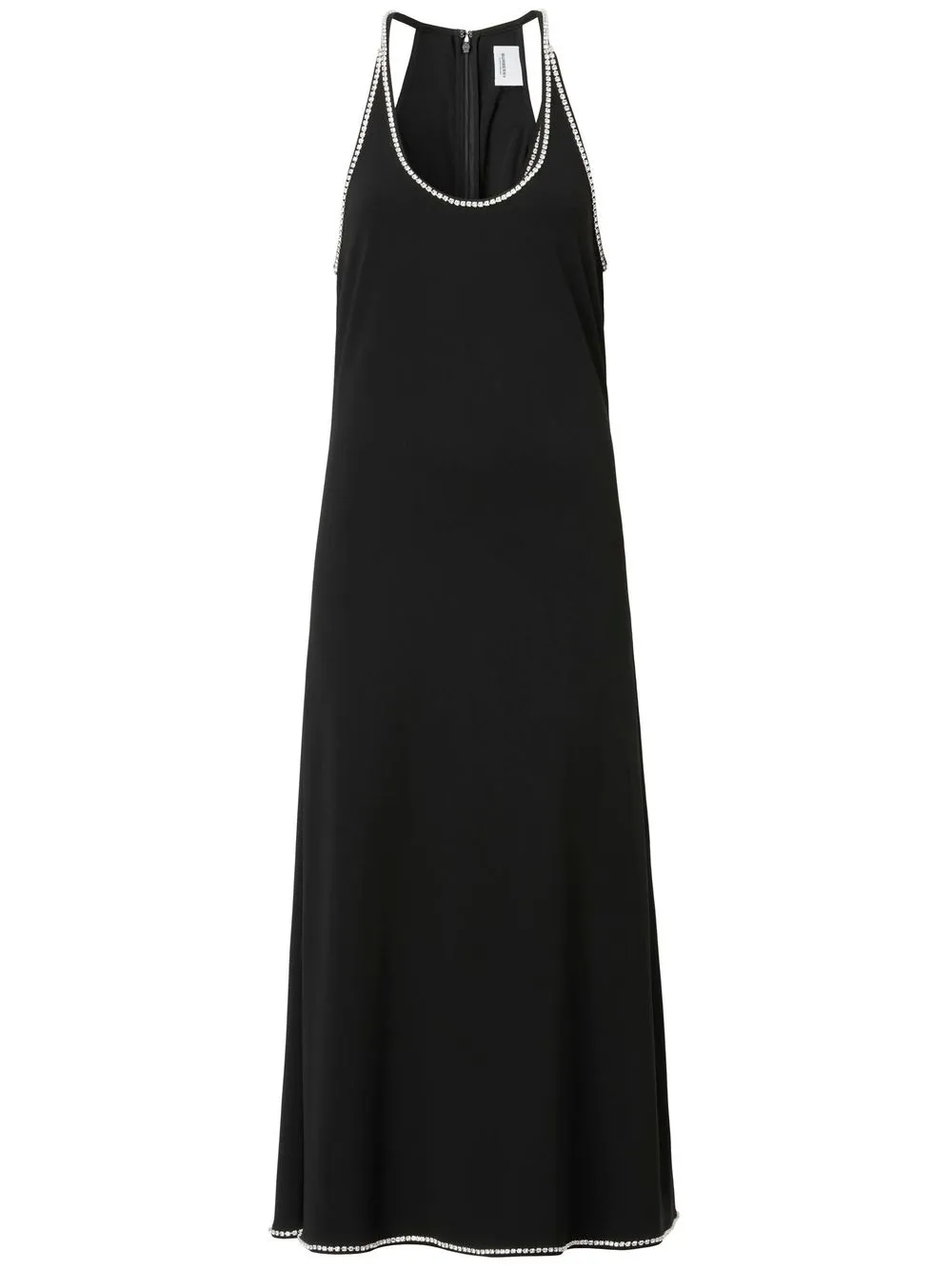 

Burberry crystal-embellished tank dress - Black