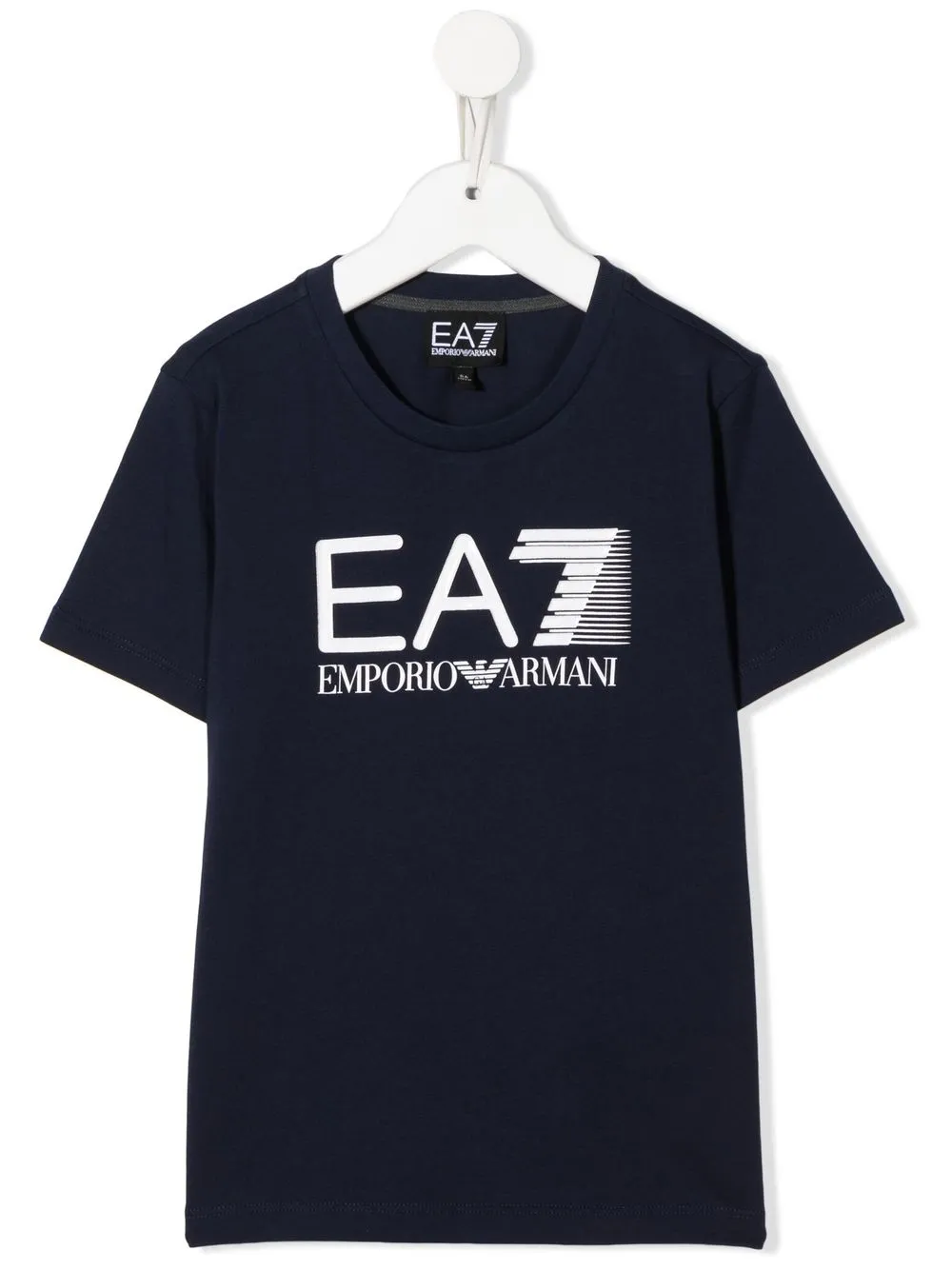 

Emporio Armani Kids playera con logo estampado - Azul