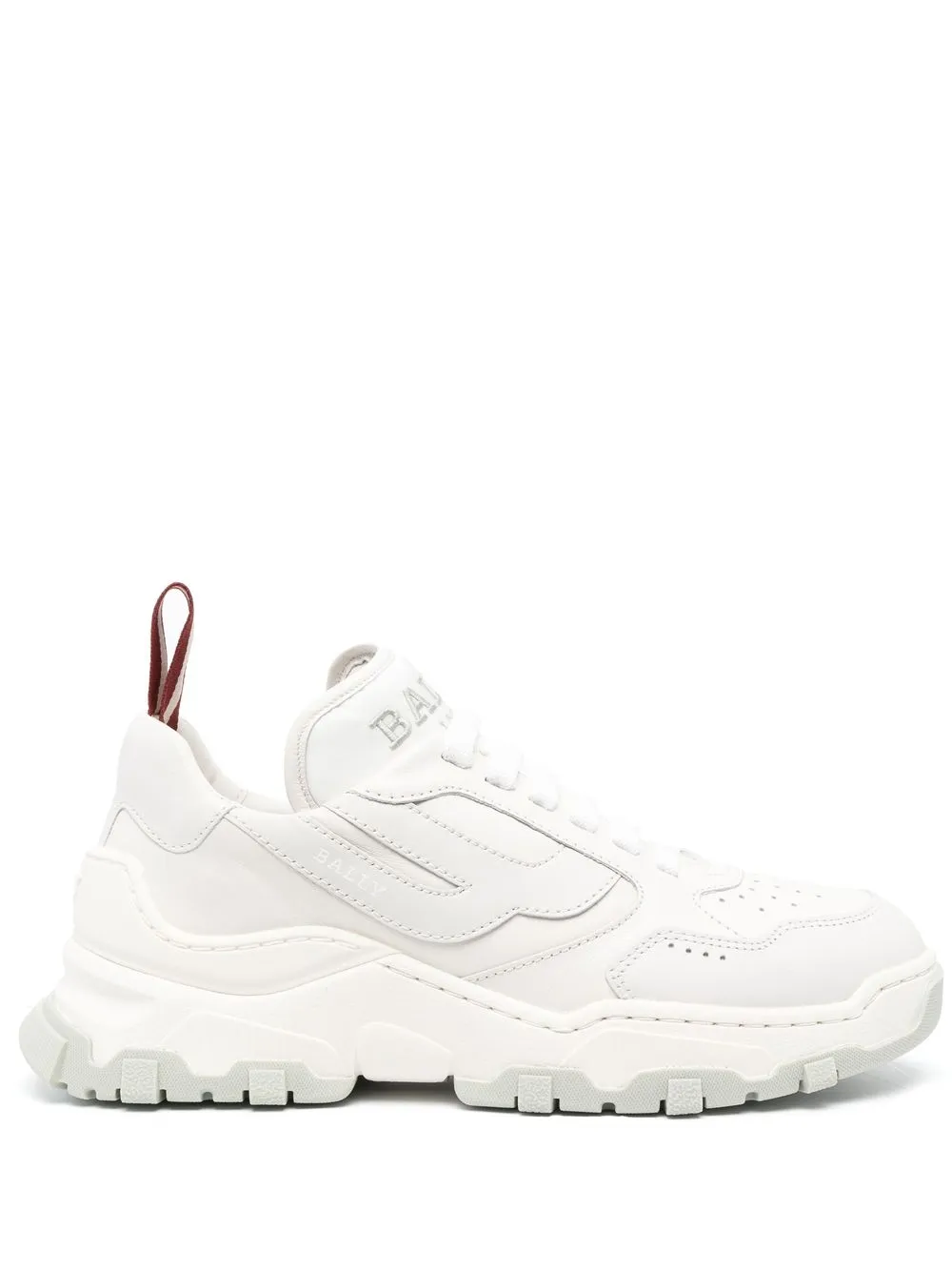 

Bally chunky lace-up sneakers - White