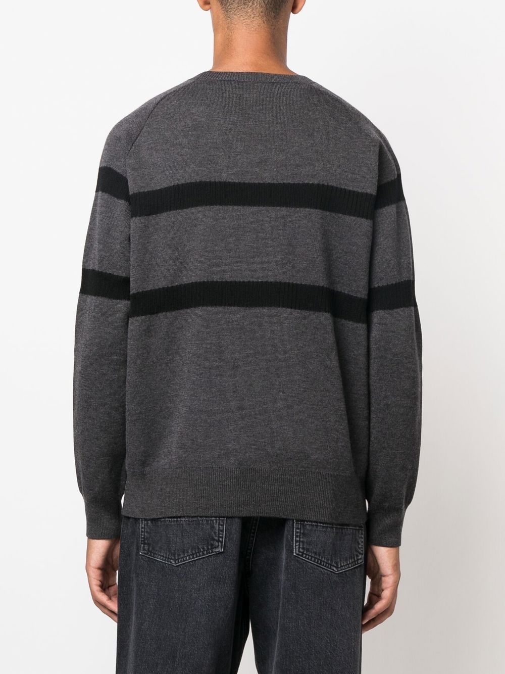 Affordable DSQUARED2 intarsia-knit logo jumper Men