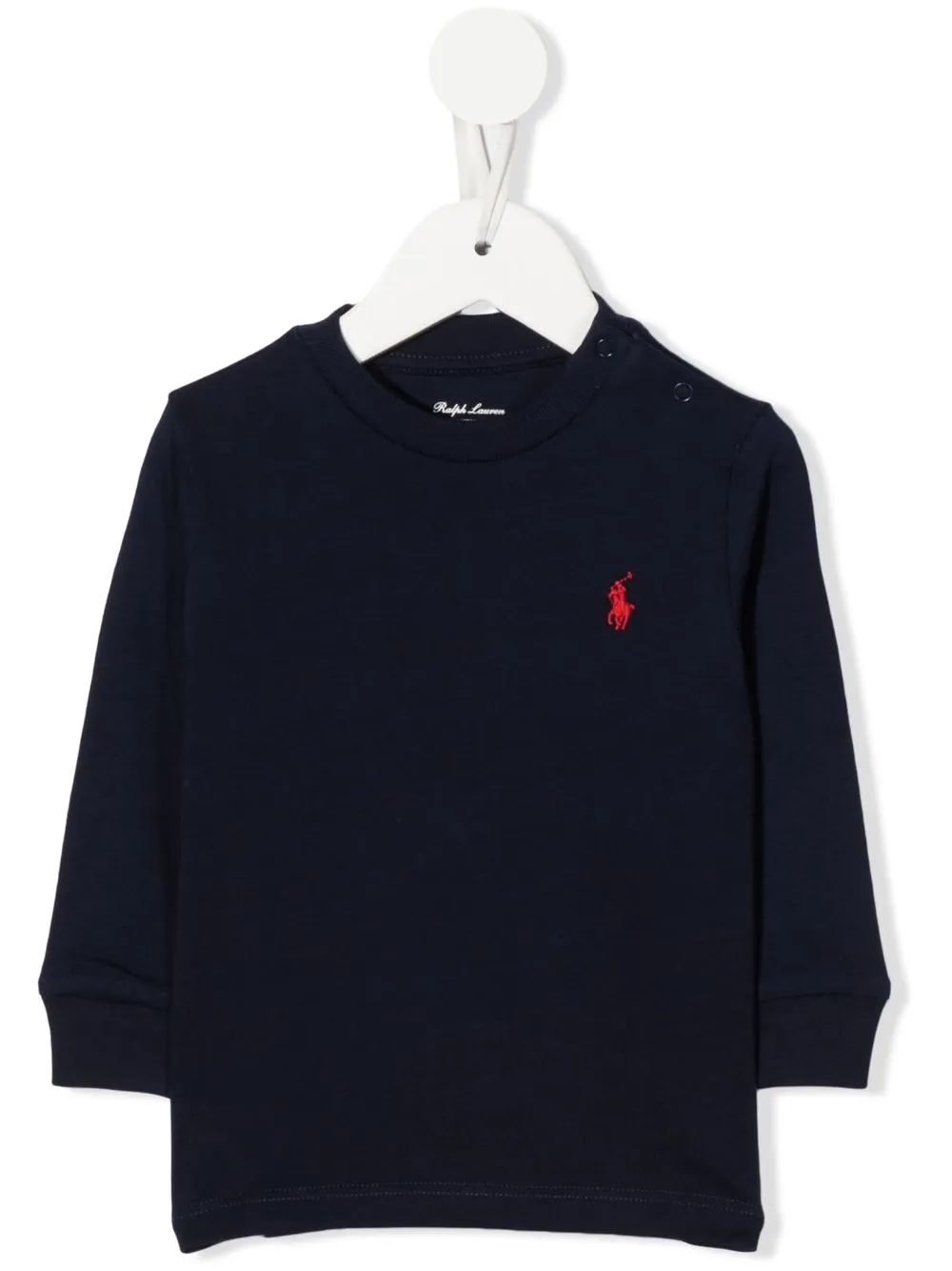 

Ralph Lauren Kids sudadera con logo bordado - Azul