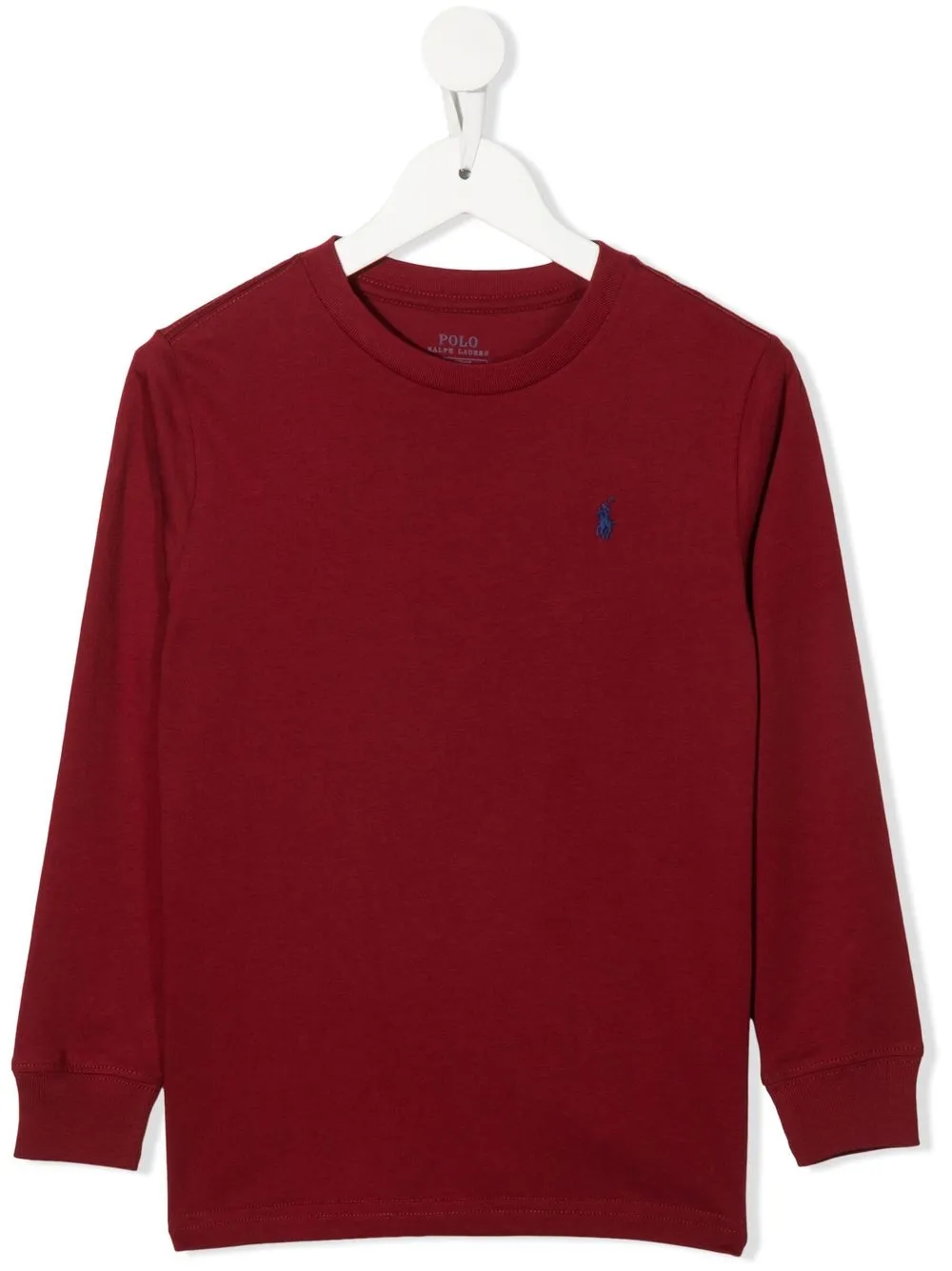 

Ralph Lauren Kids playera con logo bordado - Rojo
