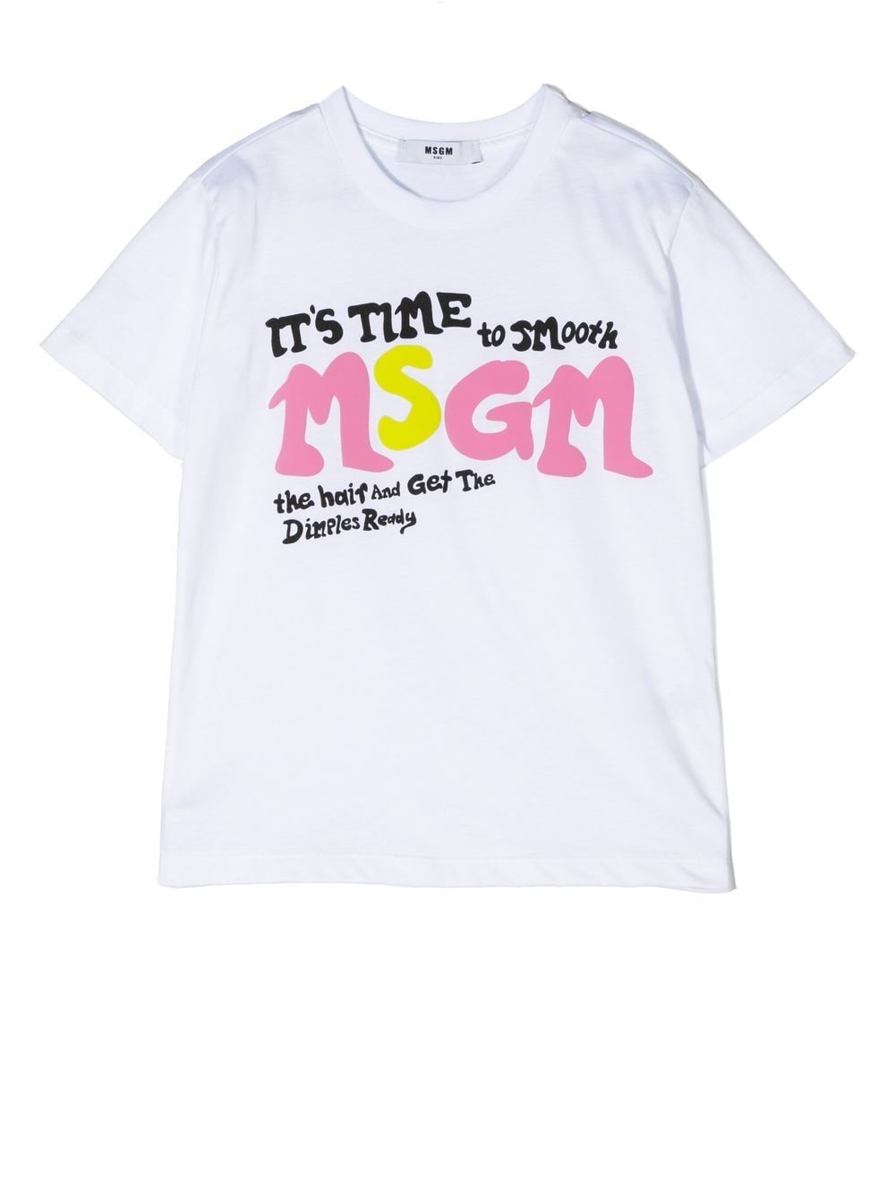MSGM Kids logo-print Cotton T-shirt - Farfetch