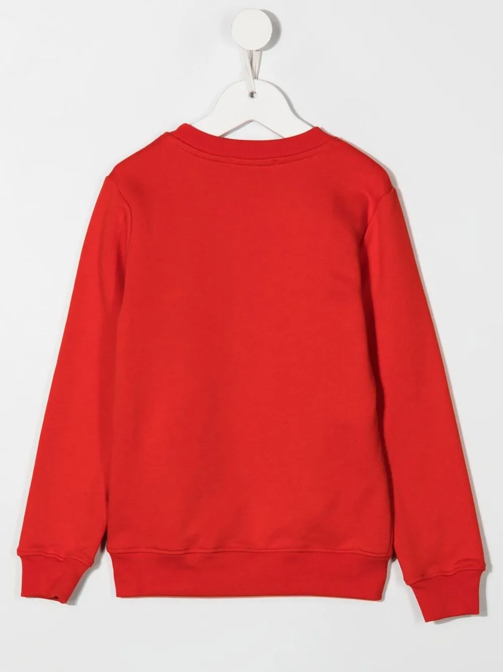 MSGM Kids Trui met logoprint - Rood