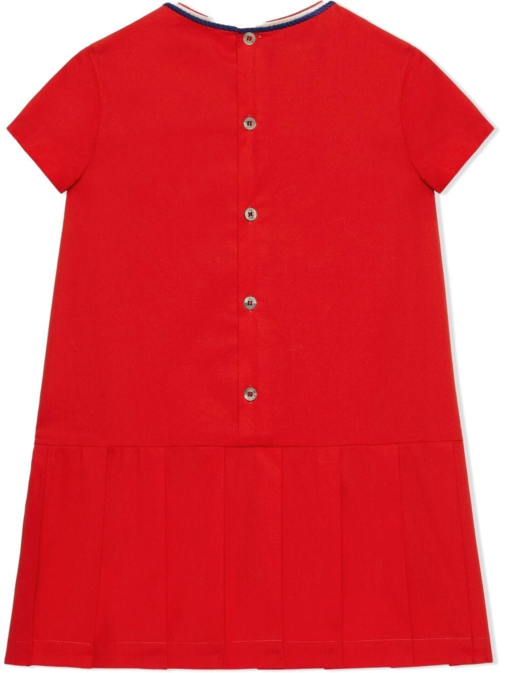 Gucci Kids Jurk met streepdetail - Rood