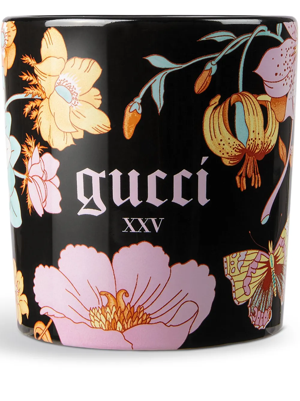 Gucci vela con estampado Flora | negro | Image 1