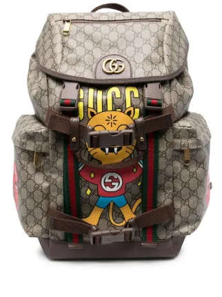 Mochila gucci gato store
