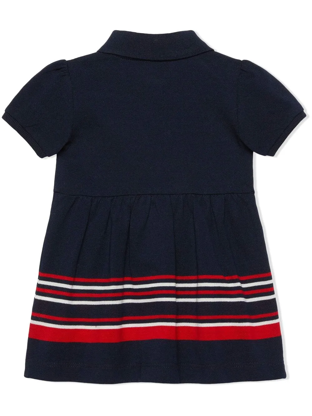 Gucci Kids Jurk met geborduurd logo - Blauw