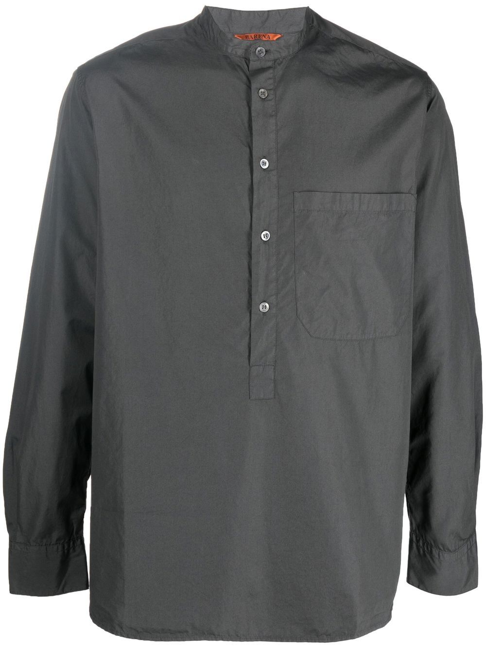 

Barena camisa con media botonadura - Gris