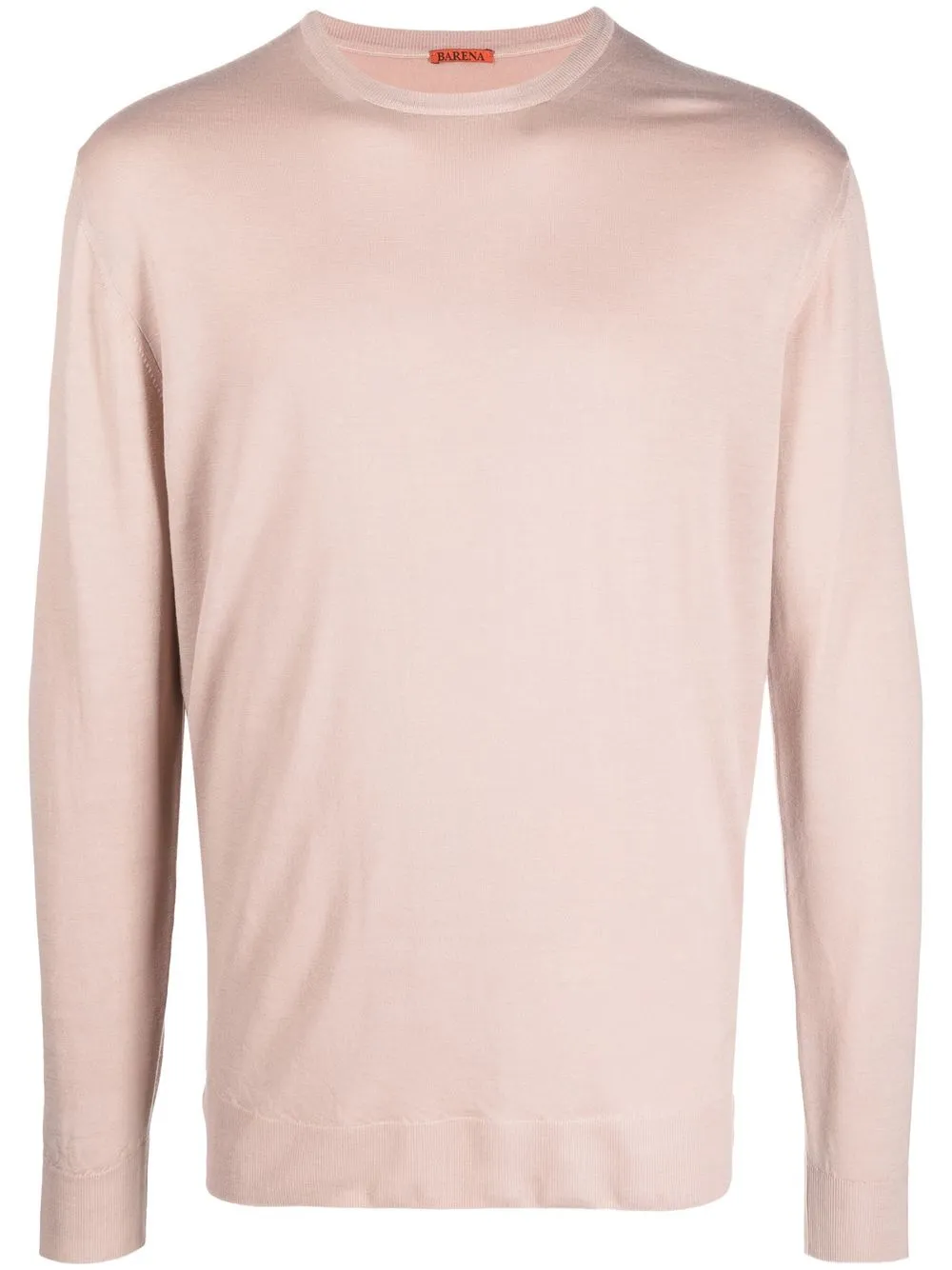 Barena crew-neck long-sleeve jumper - Pink