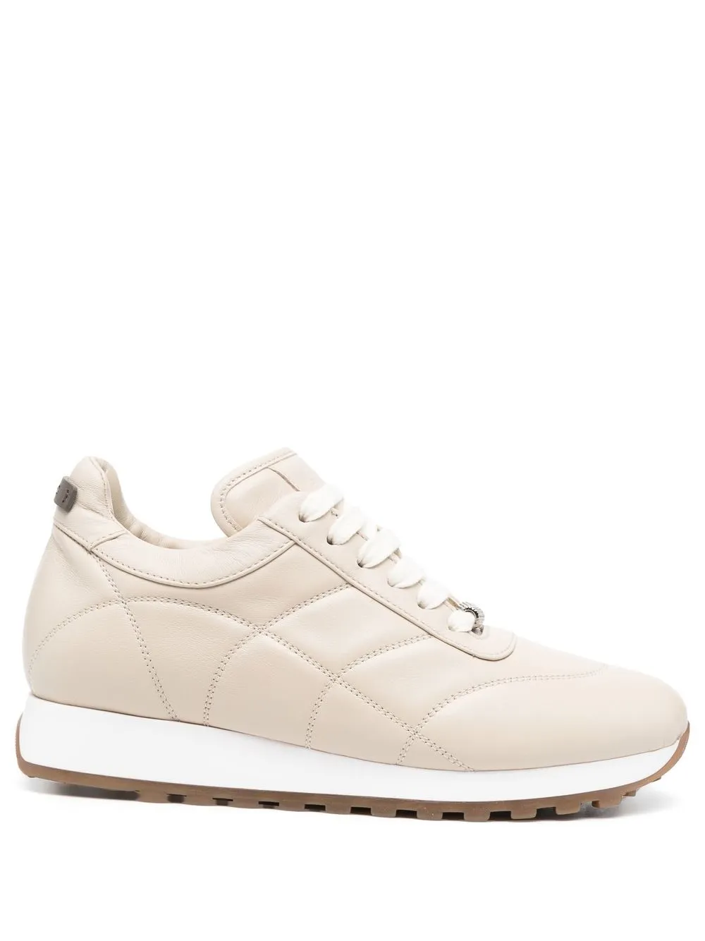 

Peserico leather tonal-stitched sneakers - Neutrals