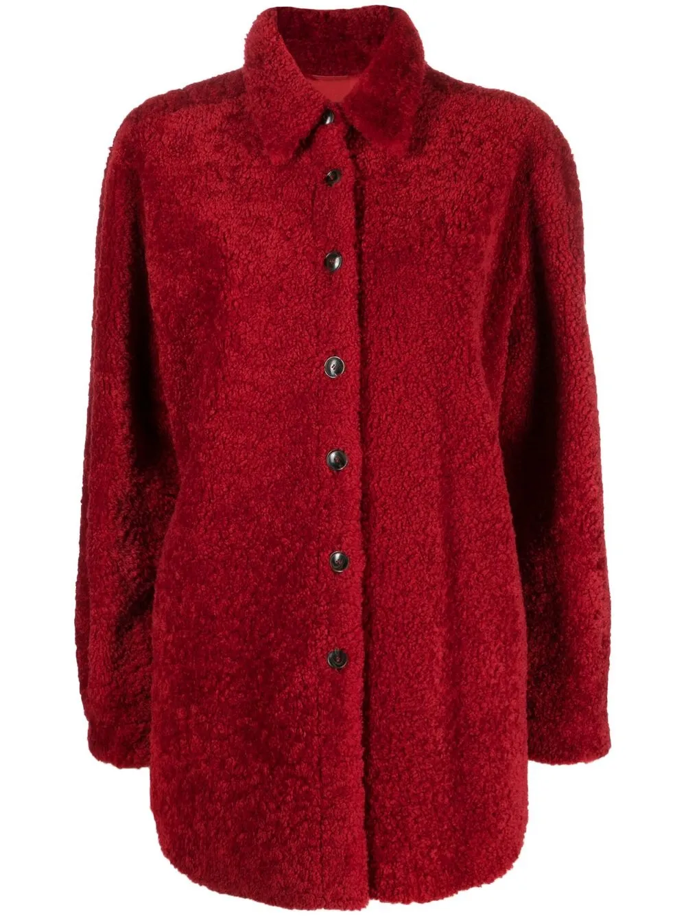 

Simonetta Ravizza sobrecamisa Jenna - Rojo