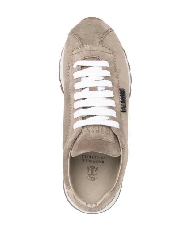 Brunello Cucinelli bead-detailing low-top Sneakers