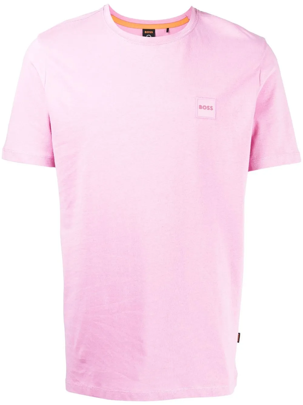 

BOSS playera Tales con parche del logo - Rosado