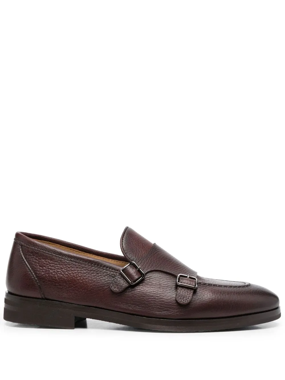 

Henderson Baracco zapatos monk con hebilla lateral - Marrón