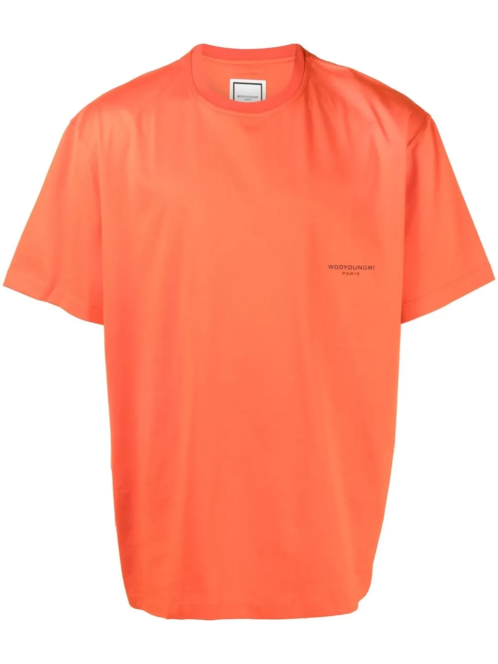 

Wooyoungmi playera con logo estampado - Naranja