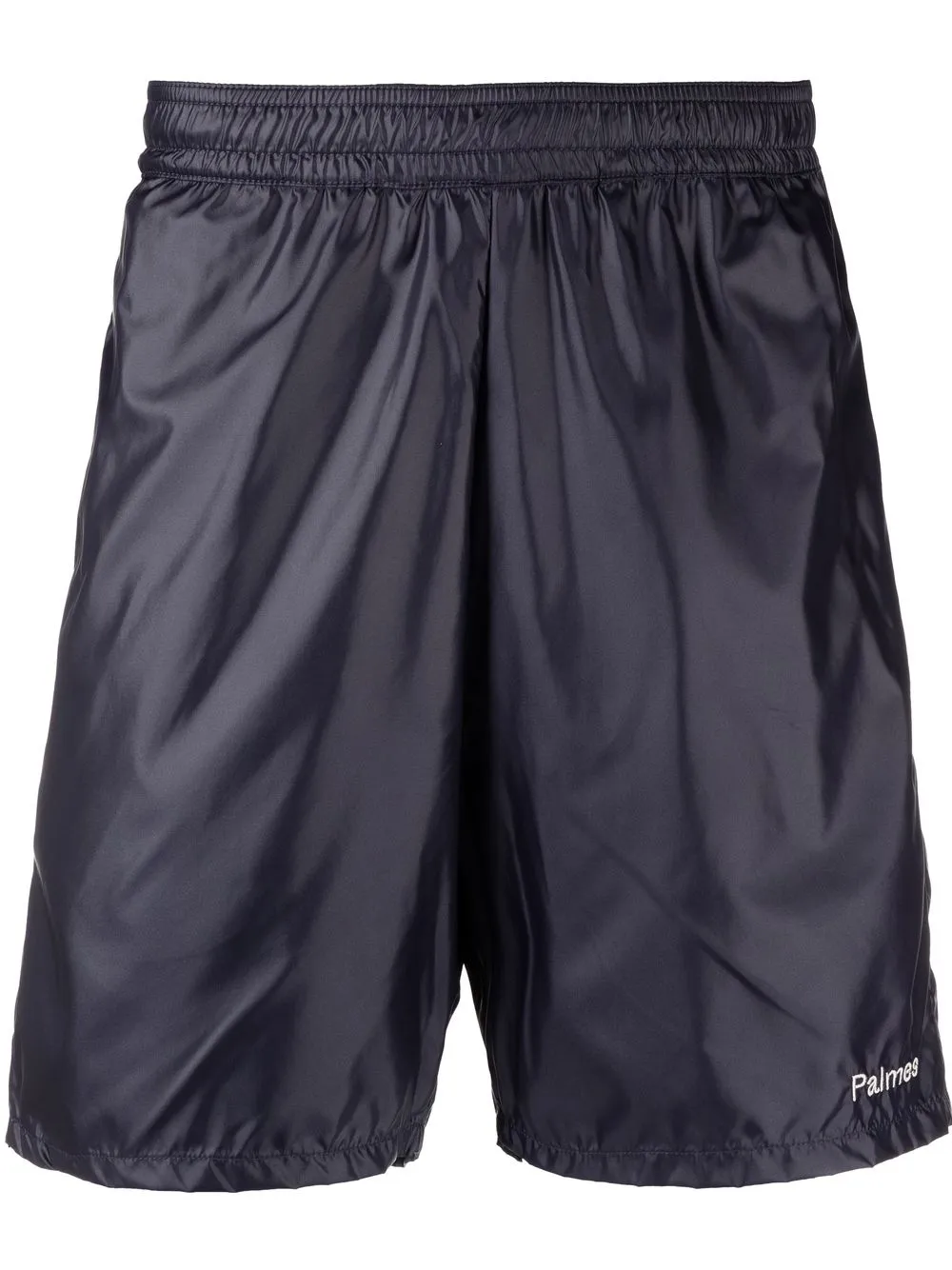 

Palmes Middle logo-embroidered shorts - Blue