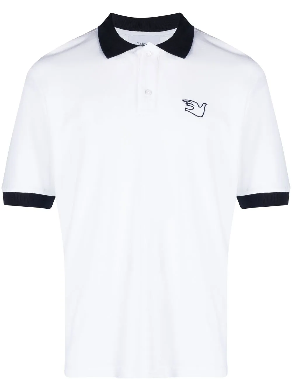 

Palmes Arthur short-sleeved polo shirt - White