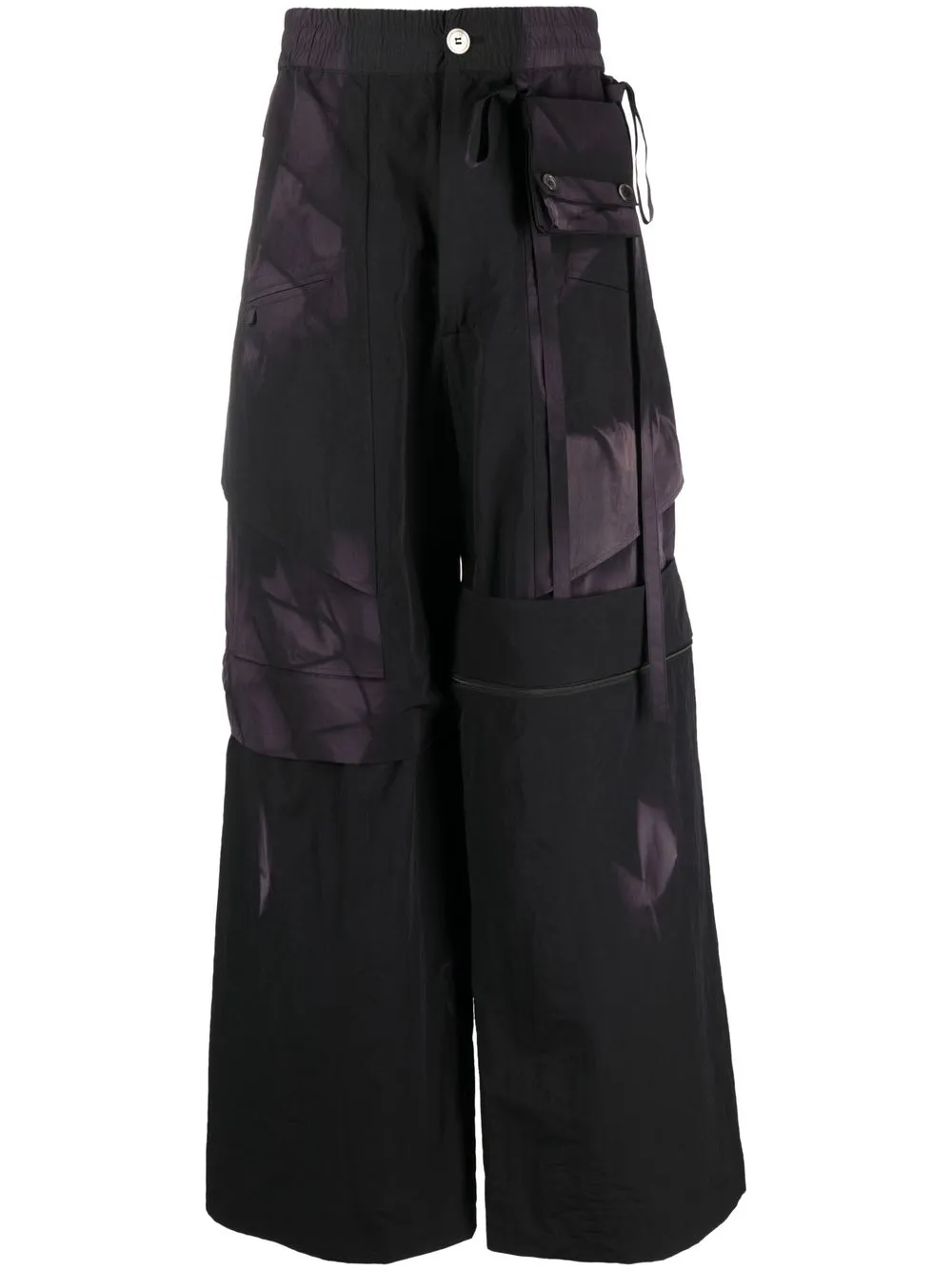 

JiyongKim pantalones anchos - Negro